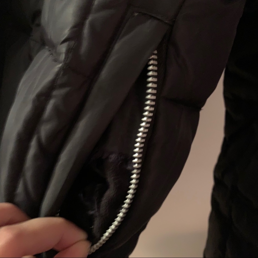 GAP | Black Puffer Jacket Sz M - Picture 5 of 9